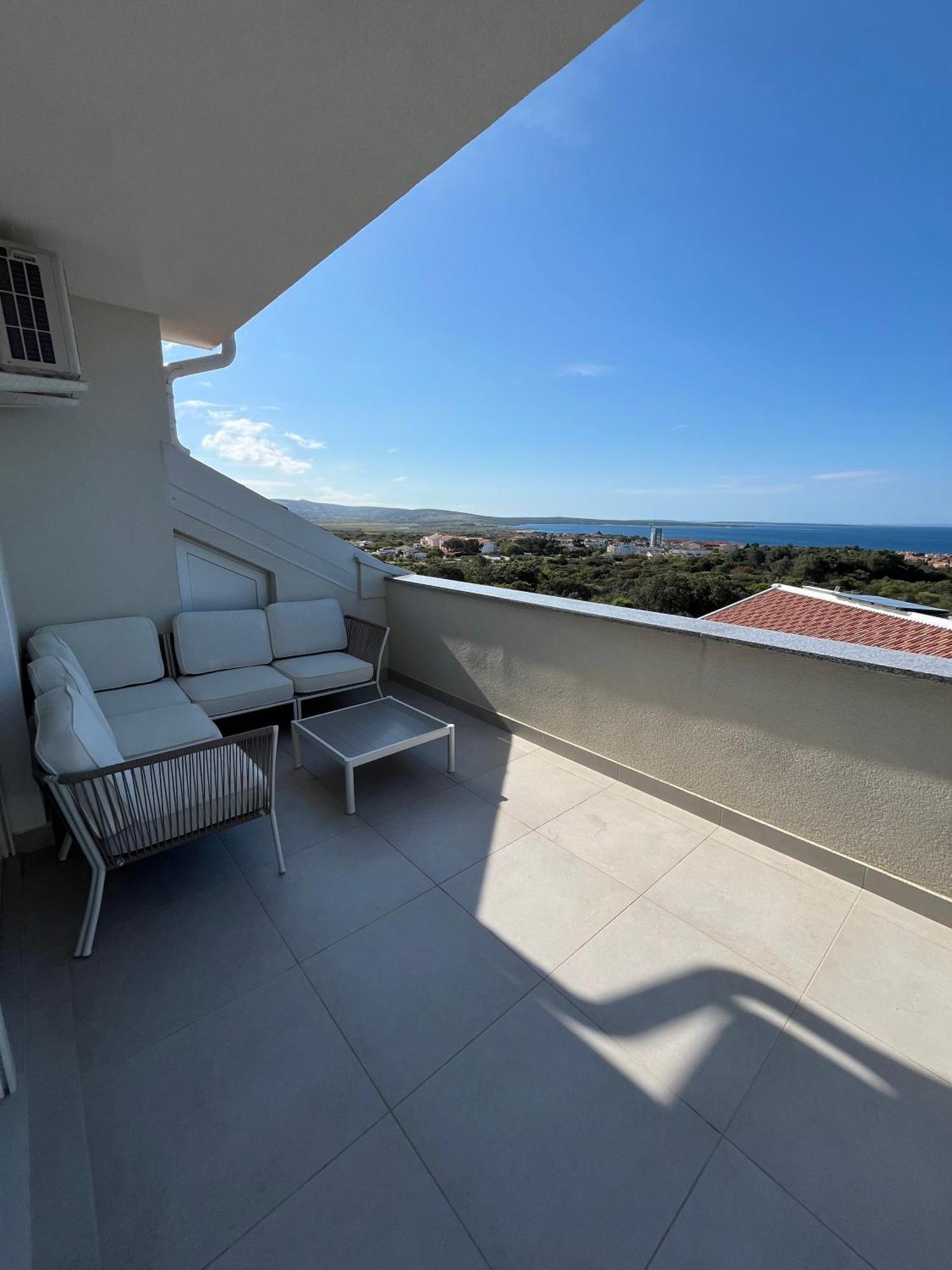 Apartamento Penthouse Sky Deluxe Novalja Exterior foto